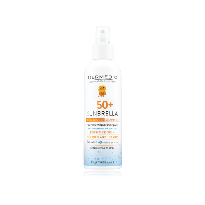 DERMEDIC SUNBRELLA Baby sun protection milk spray for children SPF 50 150ML