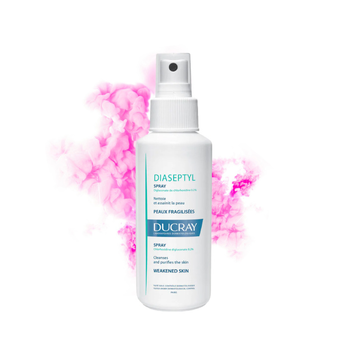 DUCRAY DIASEPTYL SPRAY DIGLUCONATE DE CHLOREXIDINE 0.2% 125ML