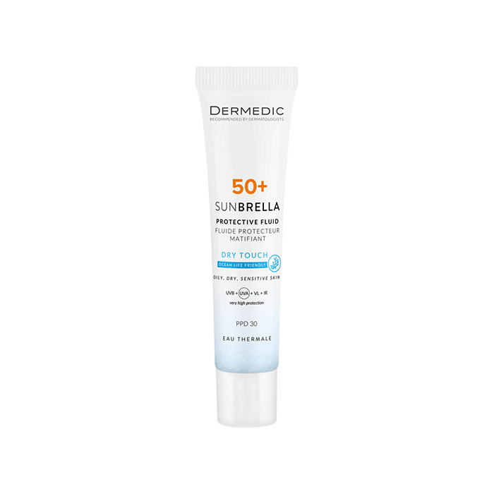 DERMEDIC SUNBRELLA Dry Touch Protective Fluid SPF 50 + PPD30 40ML