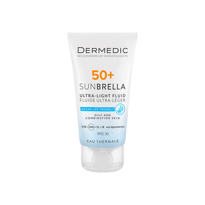DERMEDIC SUNBRELLA  Ultra-Light Fluid SPF 50 + Oily & Combination Skin 40ML