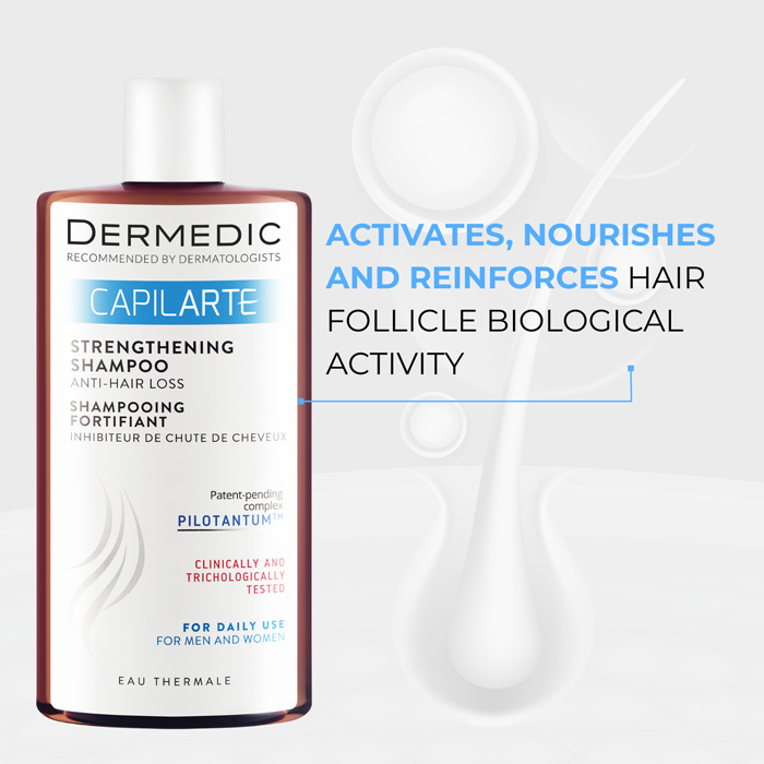 DERMEDIC CAPILARTE Strengthening Shampoo Anti-Hair Loss 300ML