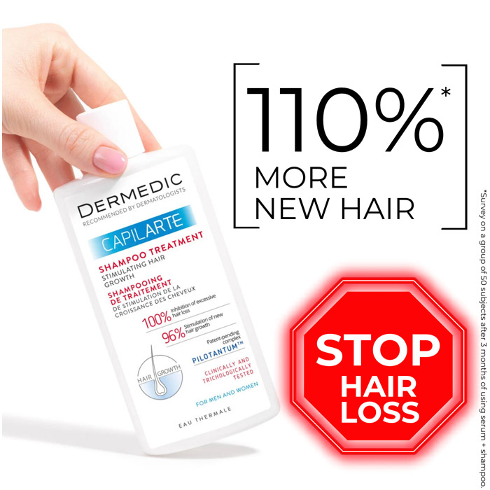 DERMEDIC CAPILARTE Shampoo Treatment Stimulating Hair Growth 300ML