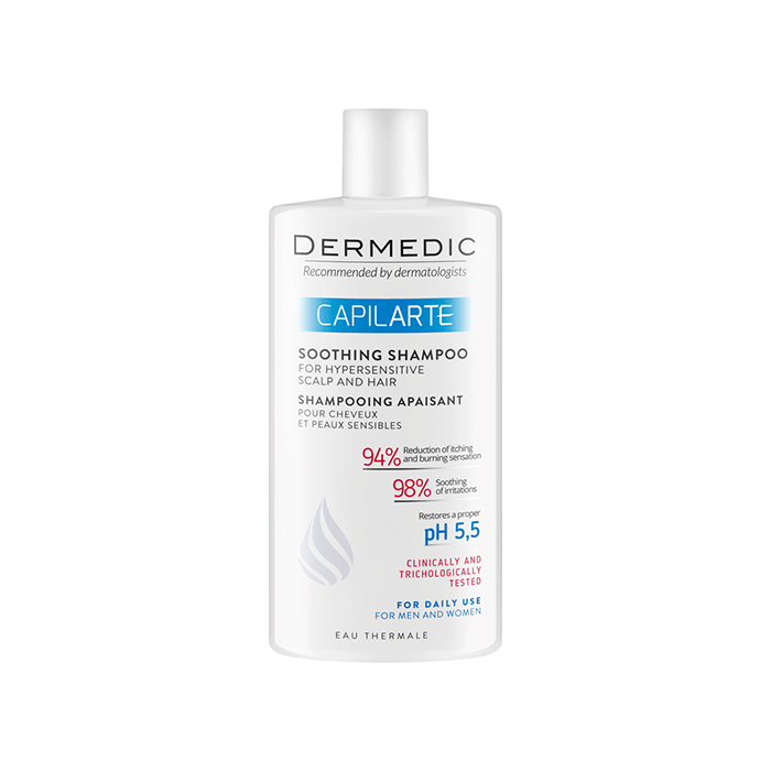 DERMEDIC CAPILARTE Soothing Shampoo For Hypersensitive Scalp And Hair 300ML