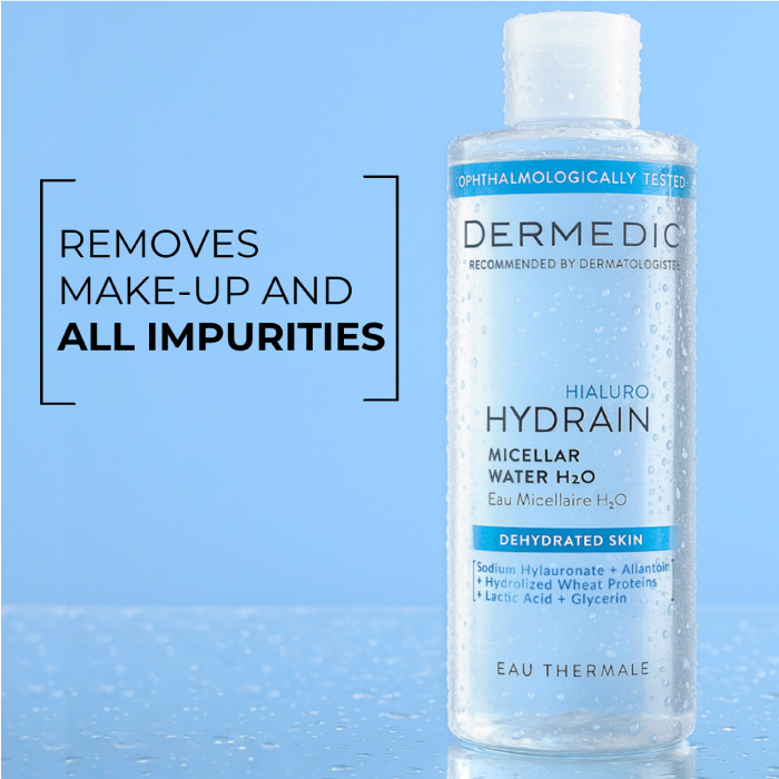 DERMEDIC HYDRAIN3-Micellar Water H2O 500ML