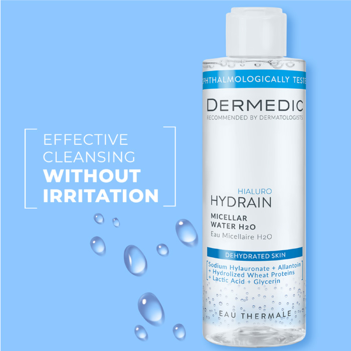DERMEDIC HYDRAIN3-Micellar Water H2O 500ML