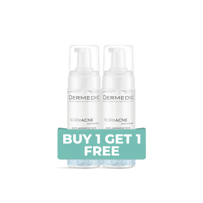 DERMEDIC NORMACNE Anti-Imperfection Cleansing Foam 170ML BUY 1 GET 1