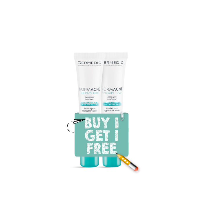DERMEDIC NORMACNE-Acne Spot Treatment 15ML BUY 1 GET 1