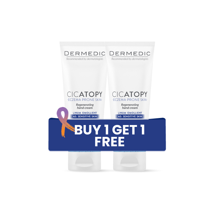 DERMEDIC CICATOPY -Regenerating Hand Cream 75ML BUY 1 GET 1 FREE