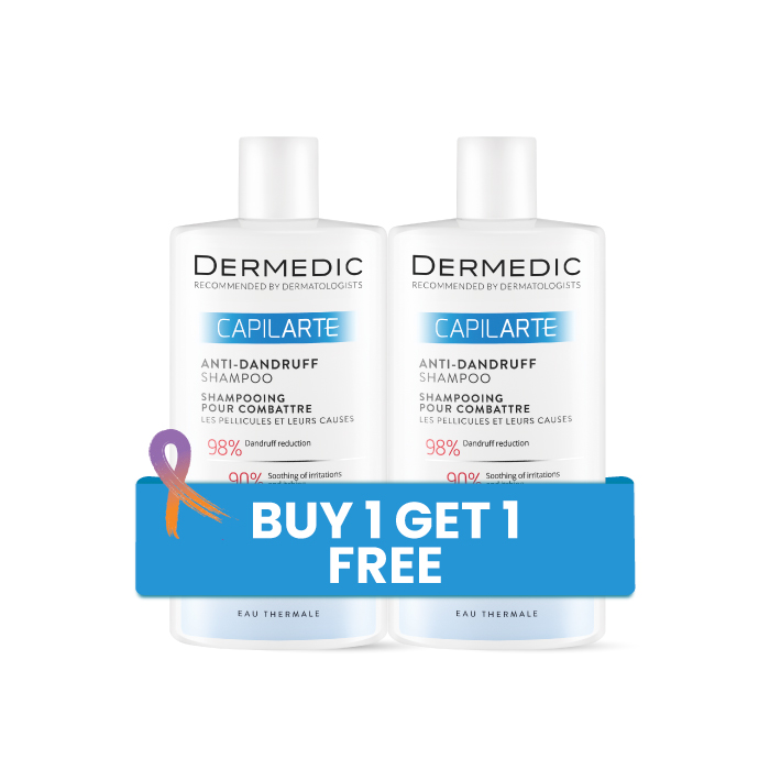 DERMEDIC CAPILARTE Anti-Dandruff Shampoo 300ML BUY 1 GET 1 FREE