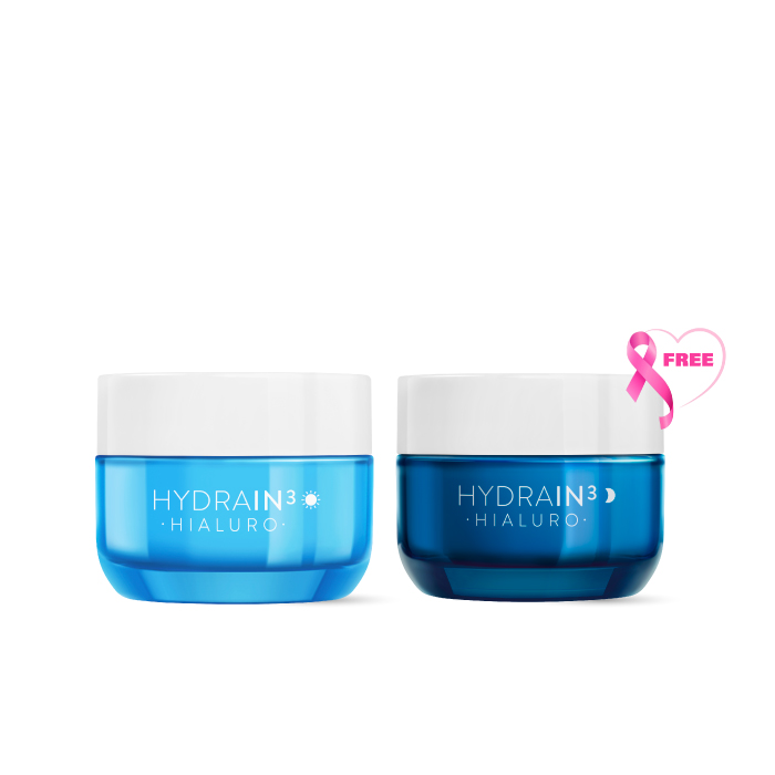 DERMEDIC HYDRAIN3-Deep Moisturising Cream 50ML + HYDRAIN3-Night Cream 50ML